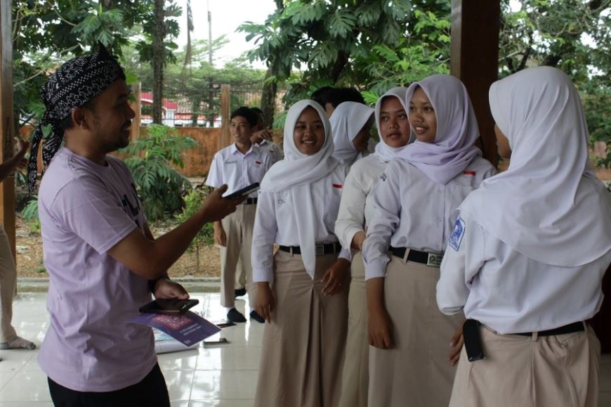 Siswa SMAN 1 Purbalingga Mengikuti Sekolah Kebangsaan Tular Nalar