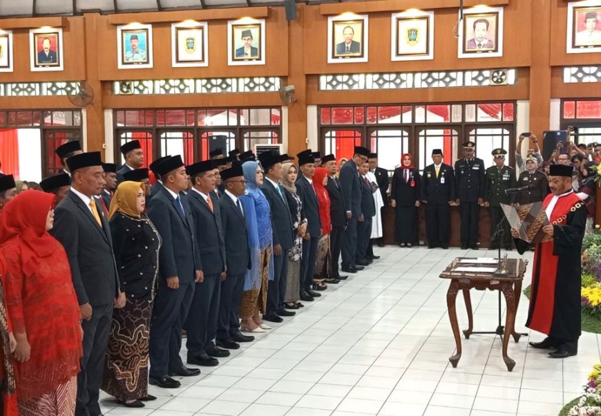 Anggota DPRD Klaten Periode 2024-2029 Dilantik