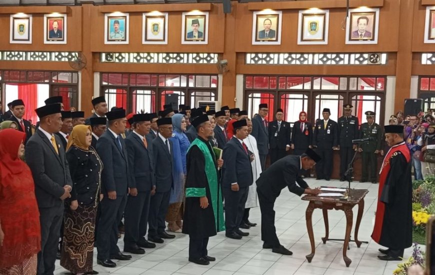 Anggota DPRD Klaten Periode 2024-2029 Dilantik