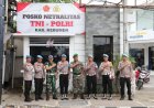 Polres Kebumen Mendirikan Posko Netralitas TNI - Polri