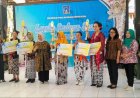 Saat Kelompok Wanita Tani Bersaing Meraih Juara Lomba Paduan Suara