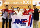 Atlet Kempo Peraih Emas dan Perak PON XXI Aceh-Sumut Ternyata Ksatria JNE