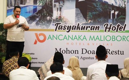 Dilengkapi Villas dan Dornmitory, Pancanaka Malioboro Hotel Ramaikan Industri Perhotelan di Jogja