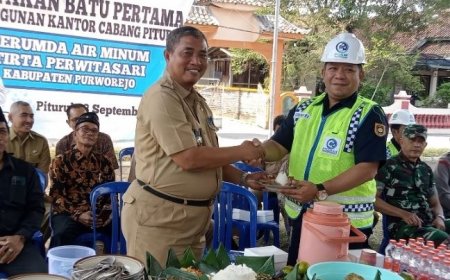 PDAM Purworejo Membangun Kantor Cabang di Pituruh, Air Bersih Mengalir ke Seluruh Desa