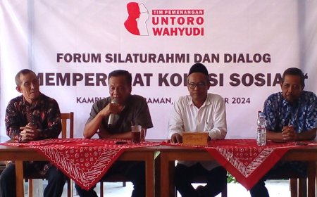 Guru Besar UGM dan UNY Beri Masukan untuk Paslon Untoro - Wahyudi