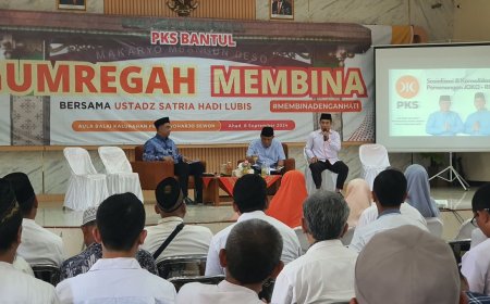 PKS Bantul All Out Memenangkan Pasangan Joko - Rony