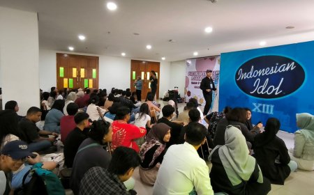 Ribuan Peserta Mengikuti Audisi Indonesian Idol di Yogyakarta