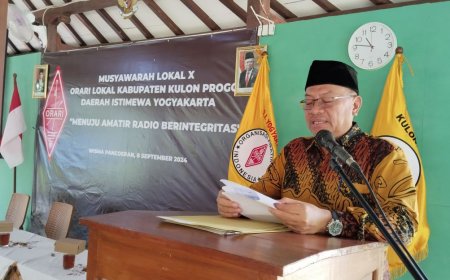 Fakta Dwi Agusta Ketua Orari Kulonprogo 2024 - 2027