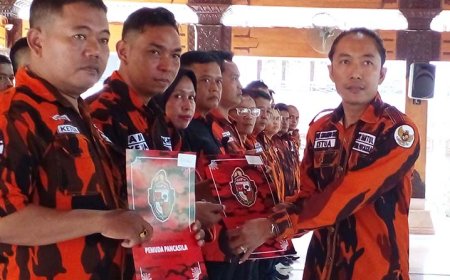 Deklarasi Pilkada Damai, Pengurus Pemuda Pancasila Dilantik