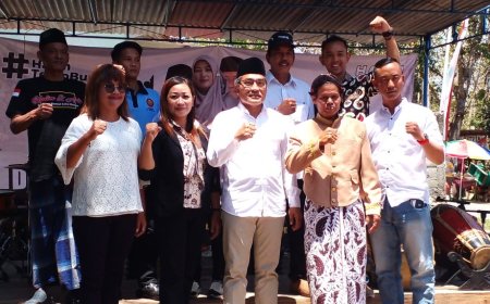 Relawan Bantul Bersatu Deklarasi Dukung Halim - Aris