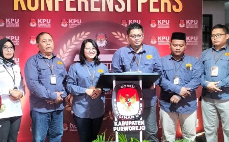 KPU Purworejo Resmi Menetapkan Dua Paslon Pilkada