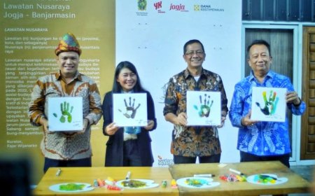 Yogyakarta Merajut Sejarah Maritim di Banjarmasin lewat Lawatan Nusaraya