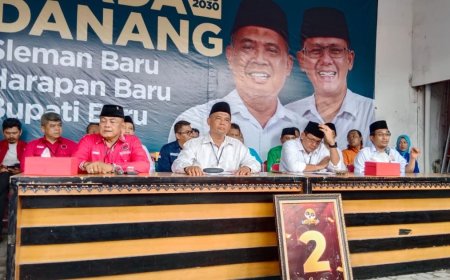 Harda - Danang Peroleh Nomor Urut 2, Simbol Kemenangan Pilkada Sleman
