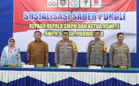 Tim Saber Pungli Purworejo Sosialisasi di Sekolah