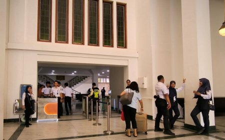 Stasiun Daop 6 Yogyakarta Terintegrasi Transportasi Publik
