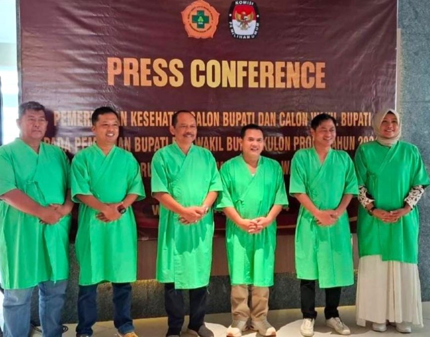 Tiga Paslon Pilkada Kulonprogo 2024 Tes Kesehatan di RSUD Wates