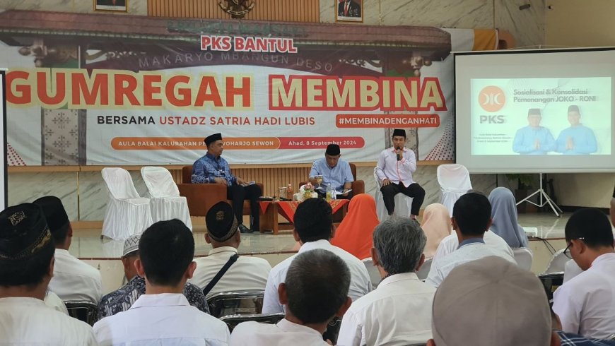 PKS Bantul All Out Memenangkan Pasangan Joko - Rony