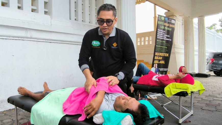 Founder Bonte Center Perkenalkan Teknik Rehabilitasi Otot dan Sendi, Tak Asal Pijat Kretek