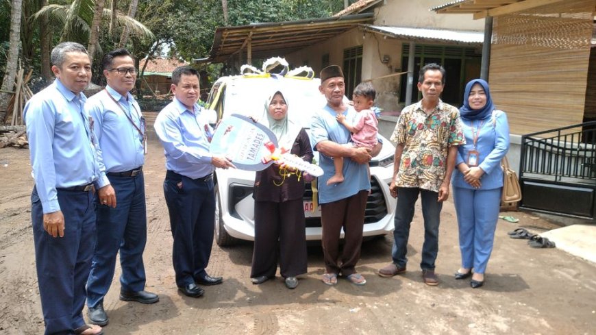BKK Kebumen Serahkan Hadiah Utama Gebyar Undian Tamades