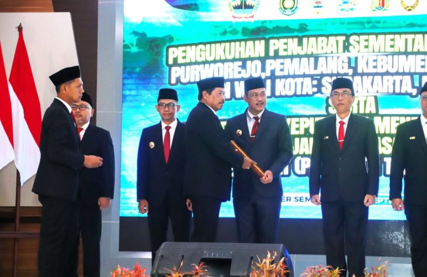 Boedyo Dharmawan Dikukuhkan sebagai Pjs Bupati Kebumen