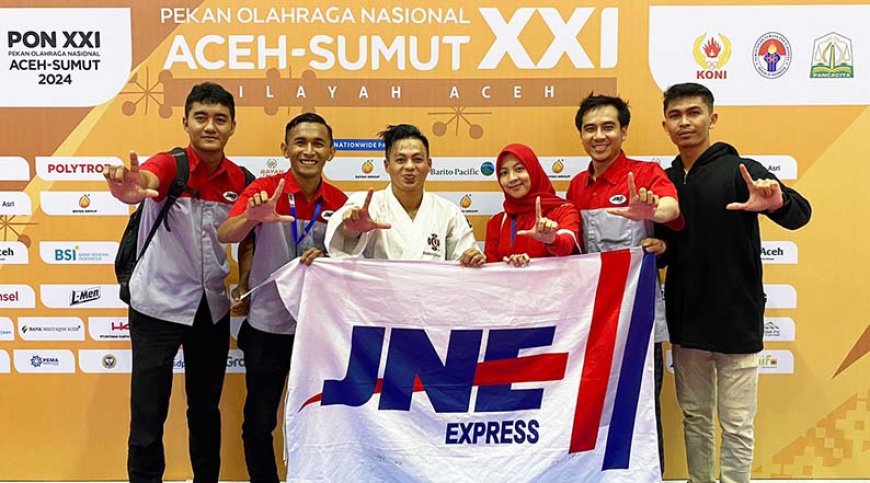 Atlet Kempo Peraih Emas dan Perak PON XXI Aceh-Sumut Ternyata Ksatria JNE