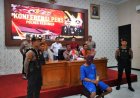 Polres Kebumen Tangkap Kurir Sabu Mengaku Peroleh Order Kirim 50 Paket