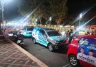 Mobil Branding Yophi-Lukman Konvoi Keliling Purworejo