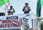 Tolak Normalisasi dengan Israel, Forum Ukhuwah Islamiyah DIY Gelar Aksi Bela Palestina di Titik Nol Jogja