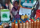 Blusukan di Pasar Bantul, PSI Membagikan Kalender Halim-Aris