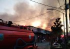 Api yang Membakar Pasar Wonokriyo Gombong Sulit Dipadamkan