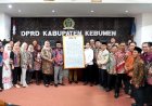Seluruh Anggota DPRD Kebumen Menandatangani Komitmen Anti Korupsi