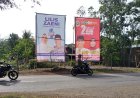KPU Fasilitasi Pemasangan Alat Peraga Kampanye Paslon Pilkada