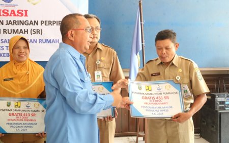 Gratis, PDAM Kebumen Pasang Sambungan Rumah Tangga di 64 Desa