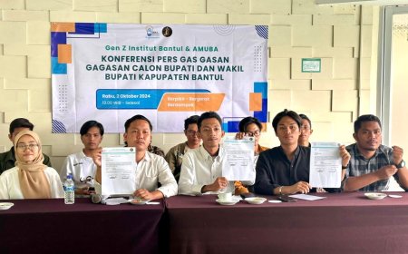 Gen Z Institut Tantang Semua Paslon Pilkada Bantul Adu Gagasan