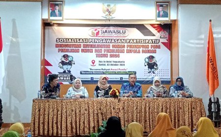 Bawaslu Bantul Ajak Ormas Perempuan Ikut Mengawasi Pilkada