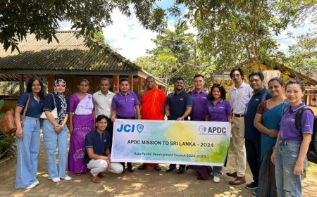 Untuk Chapter Sri Lanka, JCI Indonesia Ikut Donasi Buku