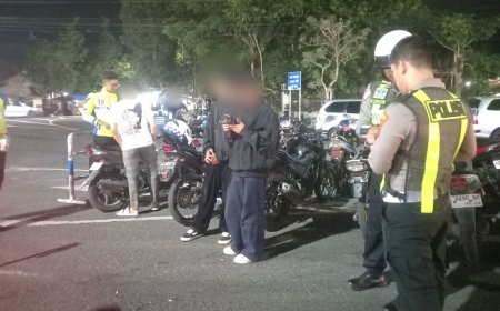 Polres Kebumen Gelar Razia Knalpot Brong, Langsung Ditindak