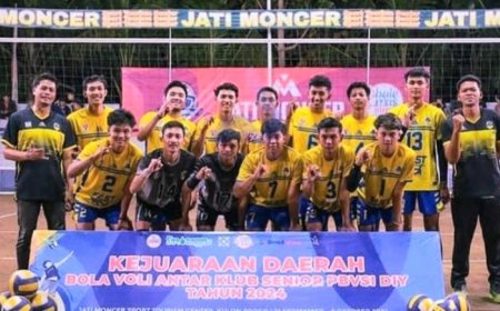 Klub Voli Asal Gunungkidul Ganeksa Bhumikarta Tembus Divisi 1 Livoli Nasional 2024