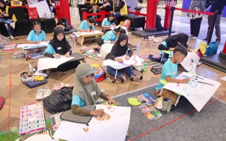 Lions Clubs Wilayah 3 Gelar Kontes Poster Perdamaian di Pakuwon Mall