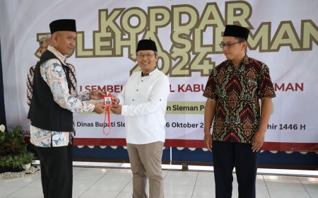 Pjs Bupati Sleman Melantik Pengurus Juru Sembelih Halal
