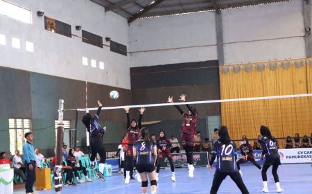 Piala Kapolres Kebumen Diperebutkan 40 Klub Voli Se-Jateng