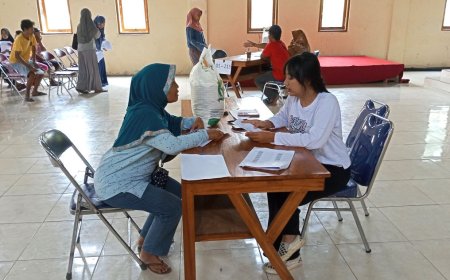 Sejumlah 645 Keluarga di Desa Candirejo Klaten Menerima Bantuan Pangan Beras