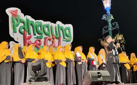 Dari Titik Nol Jogja, Digelar Mini Konser Dukung Palestina