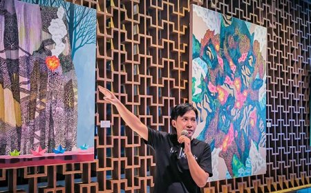 Ageng Marhaendika Transformasi Kerusakan Jadi Keindahan dalam Pameran Tunggal di Artotel Suites Bianti 