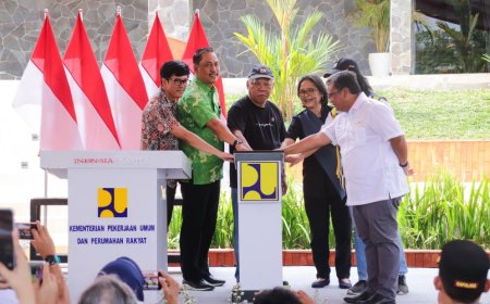 Menteri PUPR Meresmikan Kampus Geologi Karangsambung Kebumen