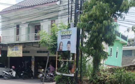 Baliho Kampanye Kusuka Ditemukan Rusak di Berbagai Titik