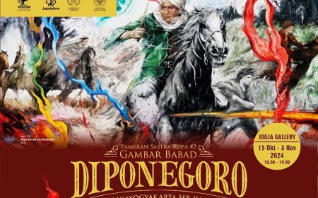 Pameran Sastra Rupa Gambar Babad Diponegoro, Mengungkap Sisi Humanis Sang Pahlawan