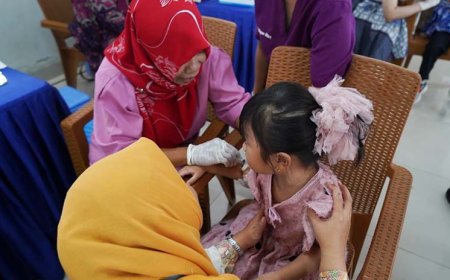 Menyasar 1.599 Anak, Puskesmas Depok 1 gandeng GIS 3 Jogja untuk Vaksinasi JE 