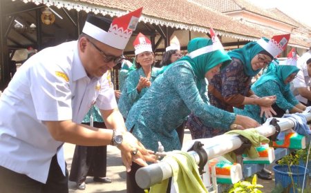 Hari Cuci Tangan Pakai Sabun Diperingati, Pjs Bupati Purworejo Ajak Hidup Bersih