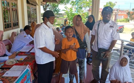 Pemdes Mrisen Klaten Menyalurkan BLT Dana Desa